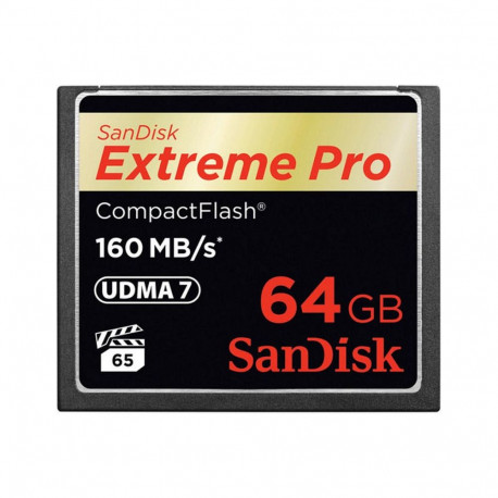 Sandisk CompactFlash mälukaart Extreme PRO 64GB 160MB/s