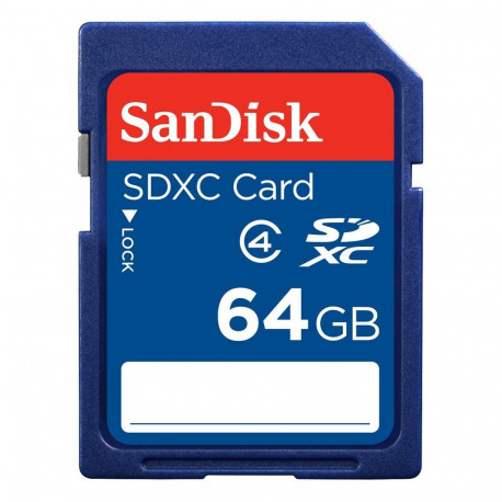 Sandisk 64GB sdxc mälukaart C4