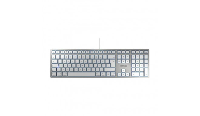 "Cherry KC 6000 Slim For Max USB silber QWERTZ DE"