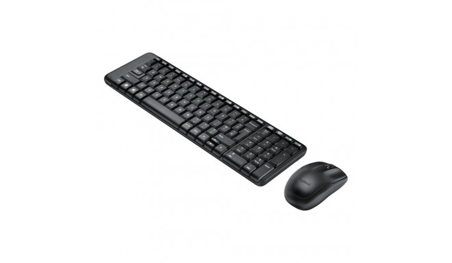 "Logitech MK220 Wireless Desktopset QWERTY US"
