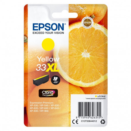 Epson 33XL kollane uus pakend