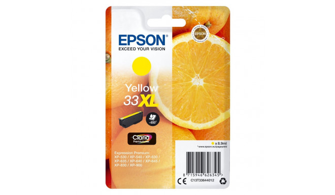 Epson 33XL kollane uus pakend