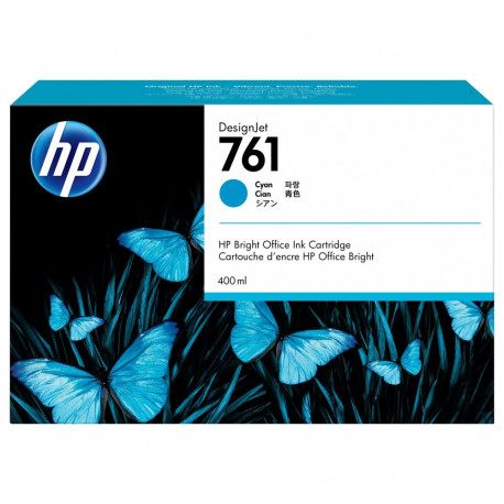 HP 761 originaal tsüaan tint standardmaht 400ml 1 pakk