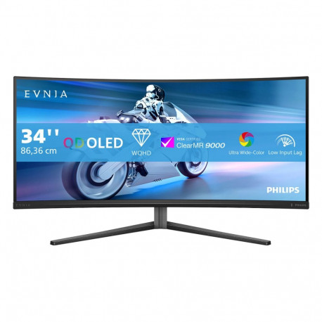 Philips Evnia 34M2C6500 34-tolline WQHD OLED nõgus monitor