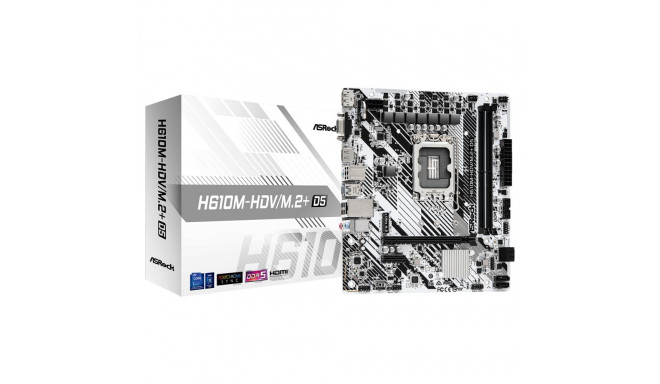 "ASROCK H610M-HDV/M.2+ D5 (1700) (D)"