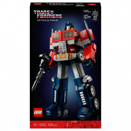 "LEGO Icons Transformers Optimus Prime 10302"