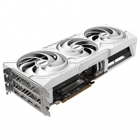 Sapphire Pure Radeon RX 9070 16GB GDDR6 OC valge 3 ventilaatoriga