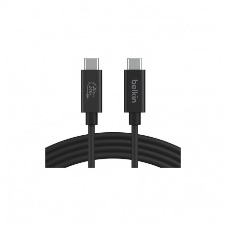 Belkin USB4 kaabel, USB-C/USB-C, 240W, 20 Gbit/s, 2m