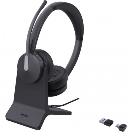 "Yealink Bluetooth Headset BH70 Dual with Stand Teams USB-C/A"