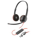 "HP Poly Headset Blackwire C3220 Stereo USB-C/A"