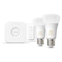 "Philips Hue White Ambiance E27 8W 2er Starter Set inkl DS"