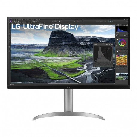 "80cm/32"" (3840x2160) LG UltraFine 32UQ850V-W 16:9 4K IPS 5ms 60Hz HDR400 HDMI DP USB-C Speaker Piv