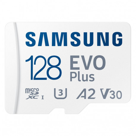 "CARD 128GB Samsung EVO PLUS microsdxc UHS-I U3 inkl. SD Adapter"
