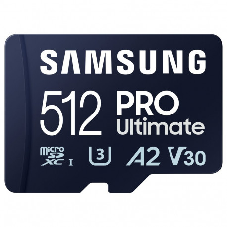 "CARD 512GB Samsung PRO Ultimate microsdxc UHS-I inkl. Adapter"