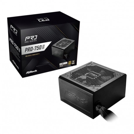 Asrock Power Supply||ATX|PC|100 - 240 V|750 W|PRO-750G
