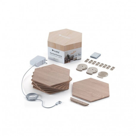 Nanoleaf Elements Wood Look Hexagons Starter Kit (13 panels)