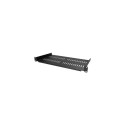 StarTech.com 1U Server Rack Shelf - Universal Vented Rack Mount Cantilever Tray for 19" Net