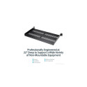 StarTech.com 1U Server Rack Shelf - Universal Vented Rack Mount Cantilever Tray for 19" Net