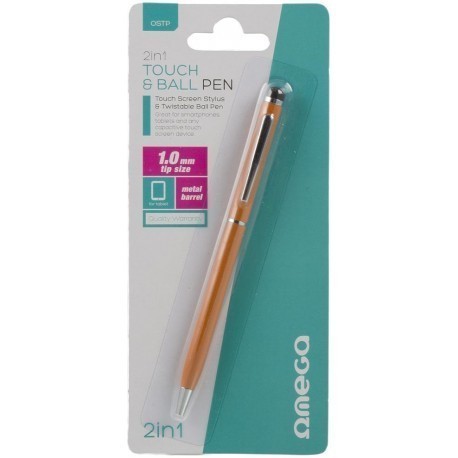 Omega puutepliiats Stylus, oranž