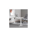 Adjustable Height Table Up Up Frigg White