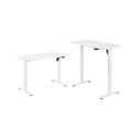 Adjustable Height Table Up Up Frigg White
