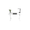 Adjustable Height Table Up Up Frigg White