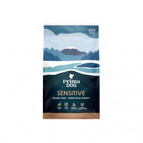 PRIMADOG koeratoit täiskasvanud koertele hirveliha-kalkun 3kg