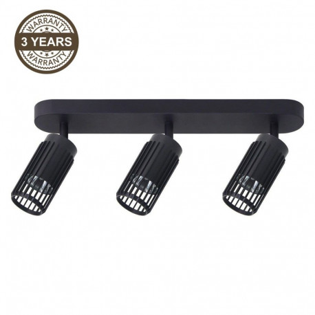 CEILING LIGHT ALVEO 3XGU10 ML0296 BLACK