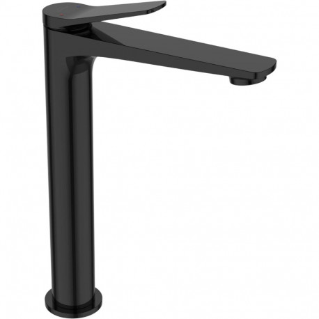 HIGH WASHBASIN MIXER NESTOS BLACK GLOSS