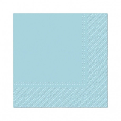 NAPKINS PAPER UNIC AZZURRO 33X33CM 20PCS