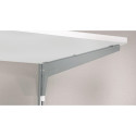 1 PAIR BRACKET ANGLE 280 MM GREY