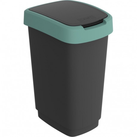 SWING BIN 25L twist roheline