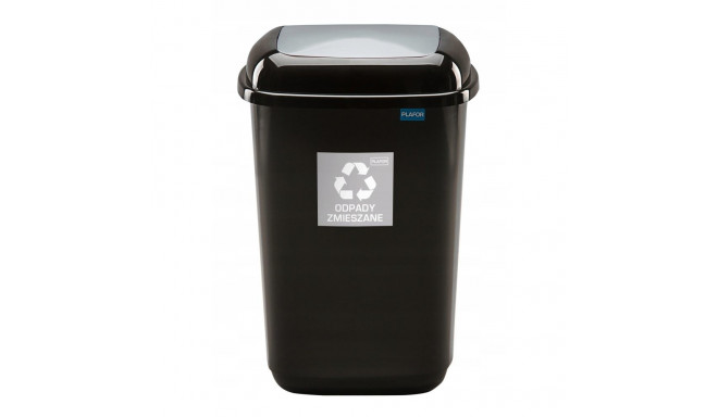 12 l taaskasutusprügikast hõbedane