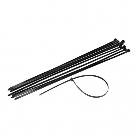 CABLE TIES 2.5X160MM 100PCS BLACK
