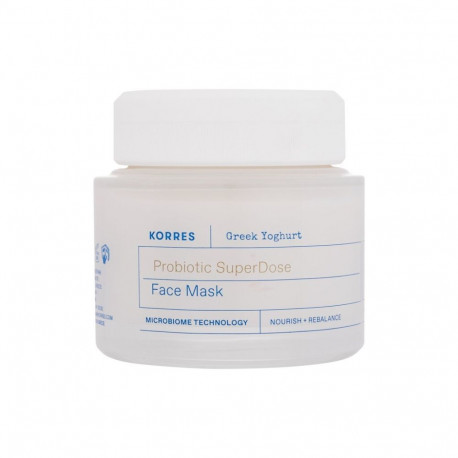 Korres Greek Yoghurt Probiotic SuperDose Face Mask (100ml)