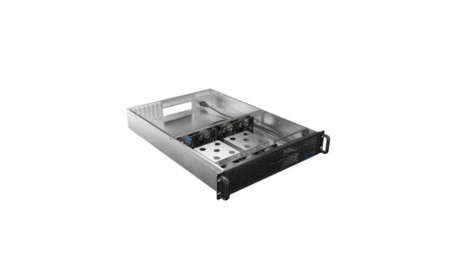 Lanberg rackmount serverikorpus E-ATX 650/12 19"/2U | SC01-6502-12B