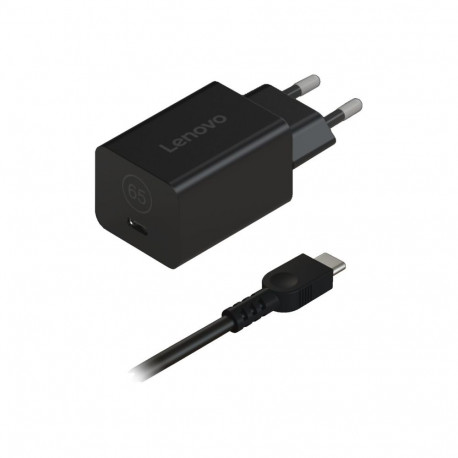 Lenovo GaN Nano 65W USB-C vahelduvvoolu adapter