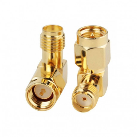 SMA-SMA isane-emane adapter nurgaga SMA-01-22-TGG