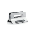 Gravity holder stand for MacBook silver