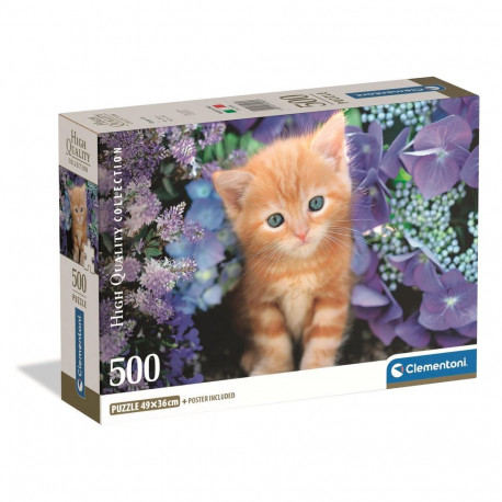 Puzzle 500 HQC RUDY KOTEK Plakat Clementoni 35585
