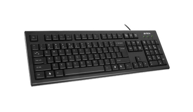 A4Tech keyboard KR-85 US, black