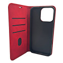 Smart Suede case for iPhone 17 Pro 6,3" red