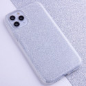 Glitter 3in1 case for iPhone 16e / 17e silver