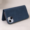 Smart Suede case for iPhone 16e / 17e navy blue