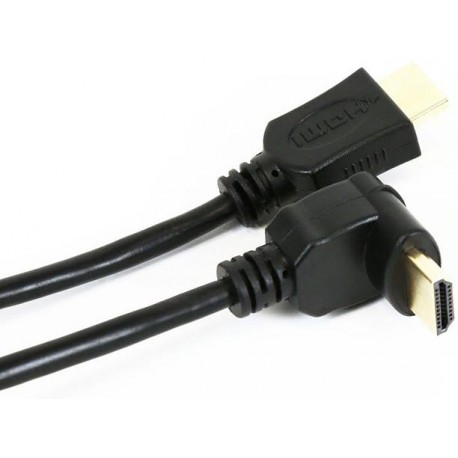Omega kabelis HDMI 1.5m leņķa (41855)