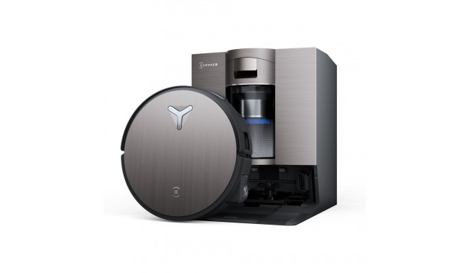 "DEEBOT X11 OmniCyclone Schwarz Saug-Wisch-Roboter mit Reinigungsstation"