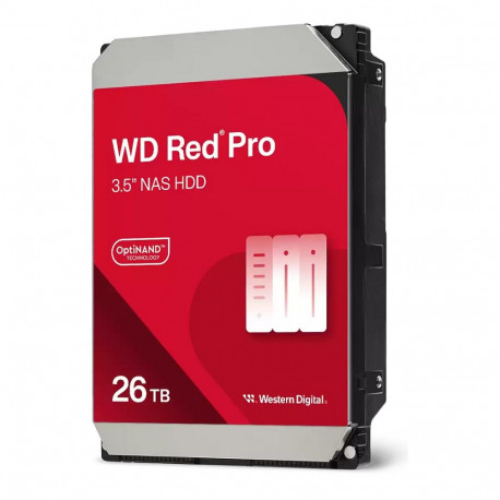 26TB Western Digital Red Pro NAS-kõvaketas (SATA 6 Gb/s, 3,5")