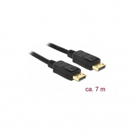 Delock Displayport 1.2 kaabel pistik - pistik 4K 60 Hz 7 m