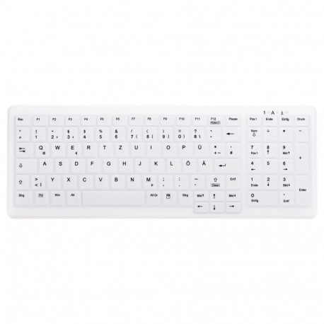Cherry vahetatav membraan ACTIVE KEY MTA AK-C7000 DE-Layout, valge