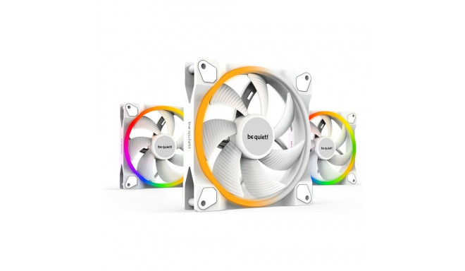 "140mm be quiet! LIGHT WINGS White PWM Triple-Pack"